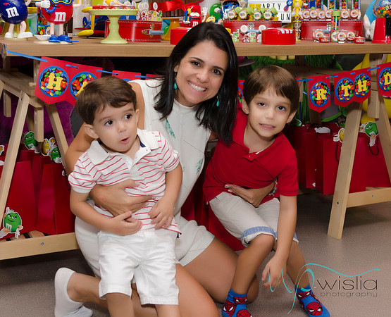 Miguel and Matheus's birthday party