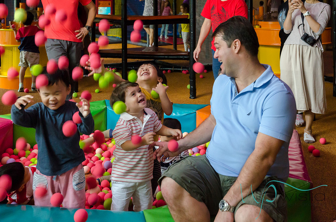 Miguel and Matheus's birthday party